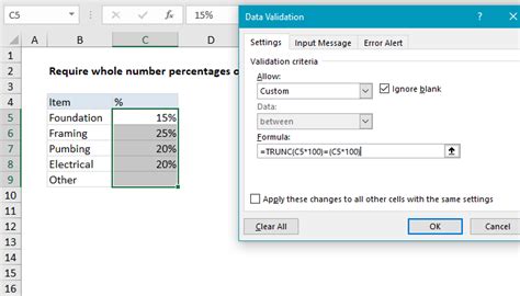 Excel Data Validation With Formula: A Comprehensive Guide .